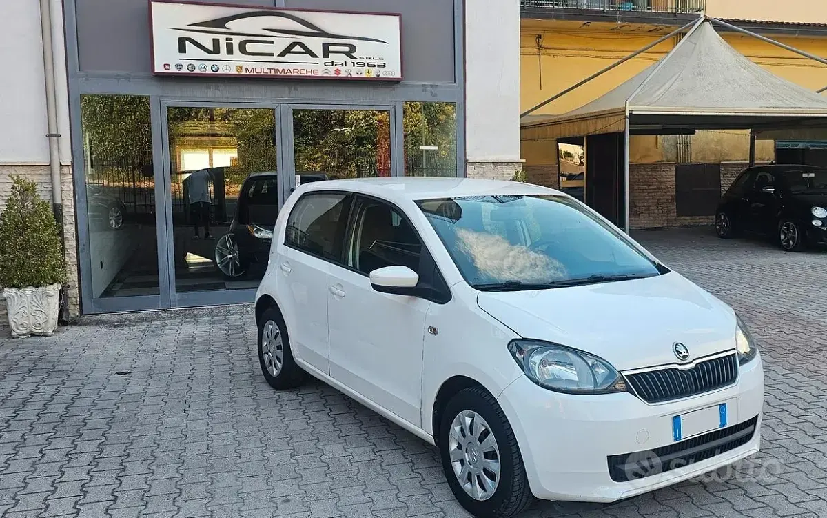 Usata Skoda Citigo 60 CV (44 kW) 2016 Bianco Utilitaria