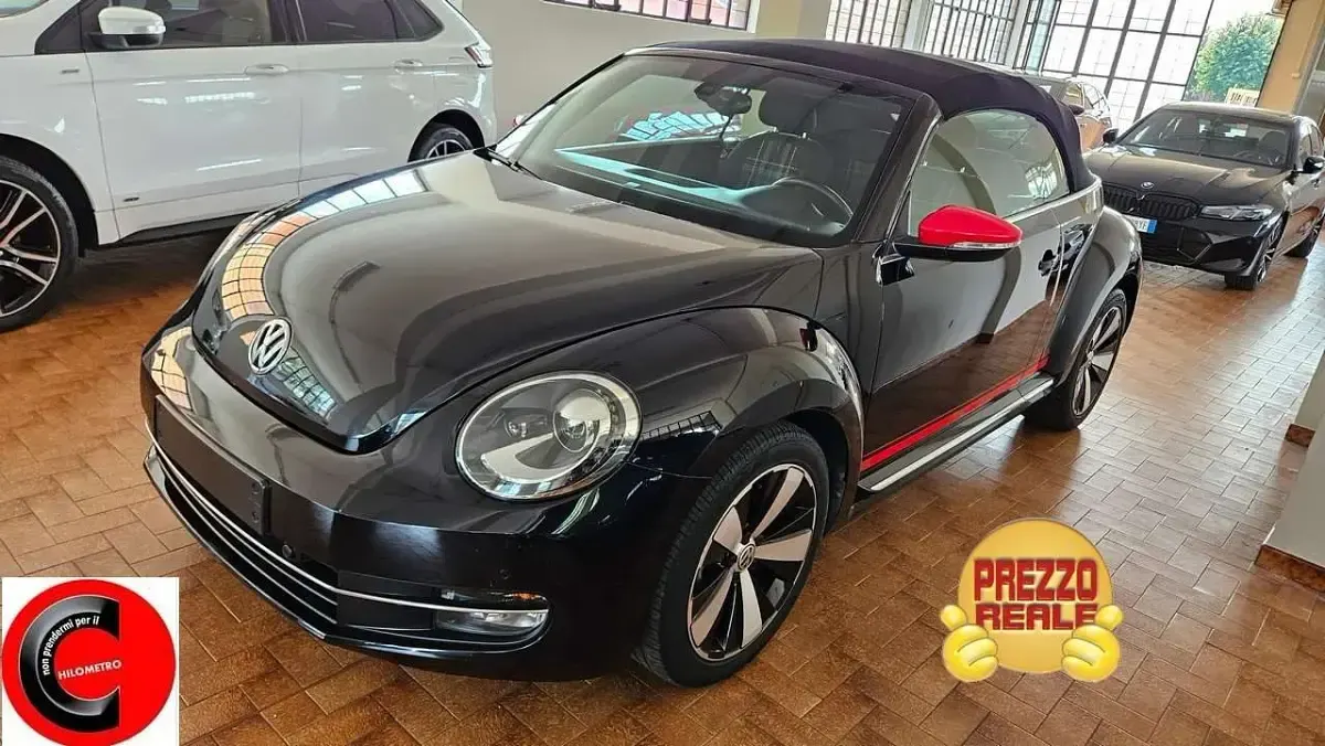 Usata VW Beetle CLUB 105 CV (77 kW) 2016 Nero Utilitaria