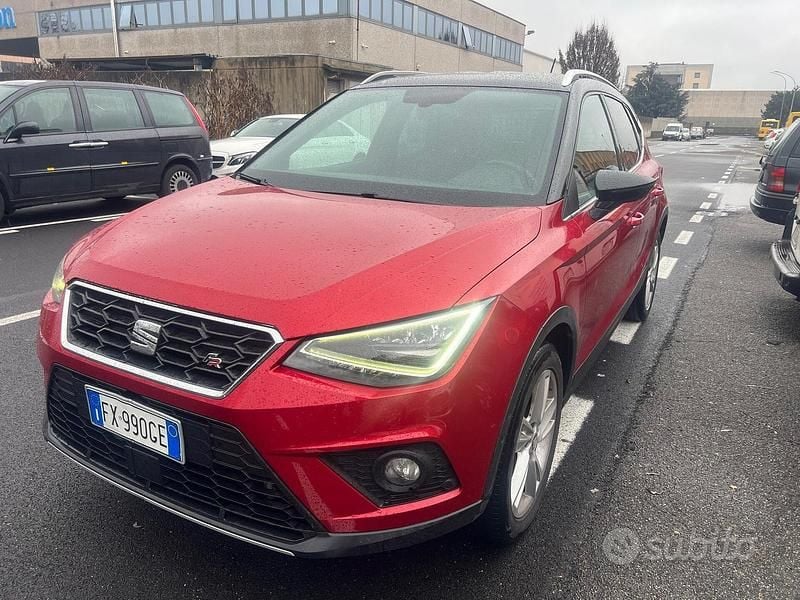 Usata Seat Arona FR 90 CV (66 kW) 2019 Rosso SUV