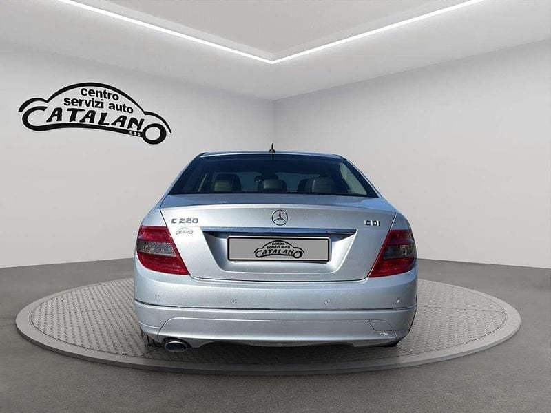 Usata Mercedes C220 Avantgarde 170 CV (125 kW) 2007 Grigio Berlina