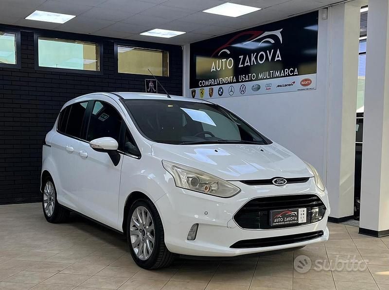 Bianco Usata 2014 Ford B-MAX Business Edition Monovolume | 6900 € (Buon prezzo) - Immagine 1/4