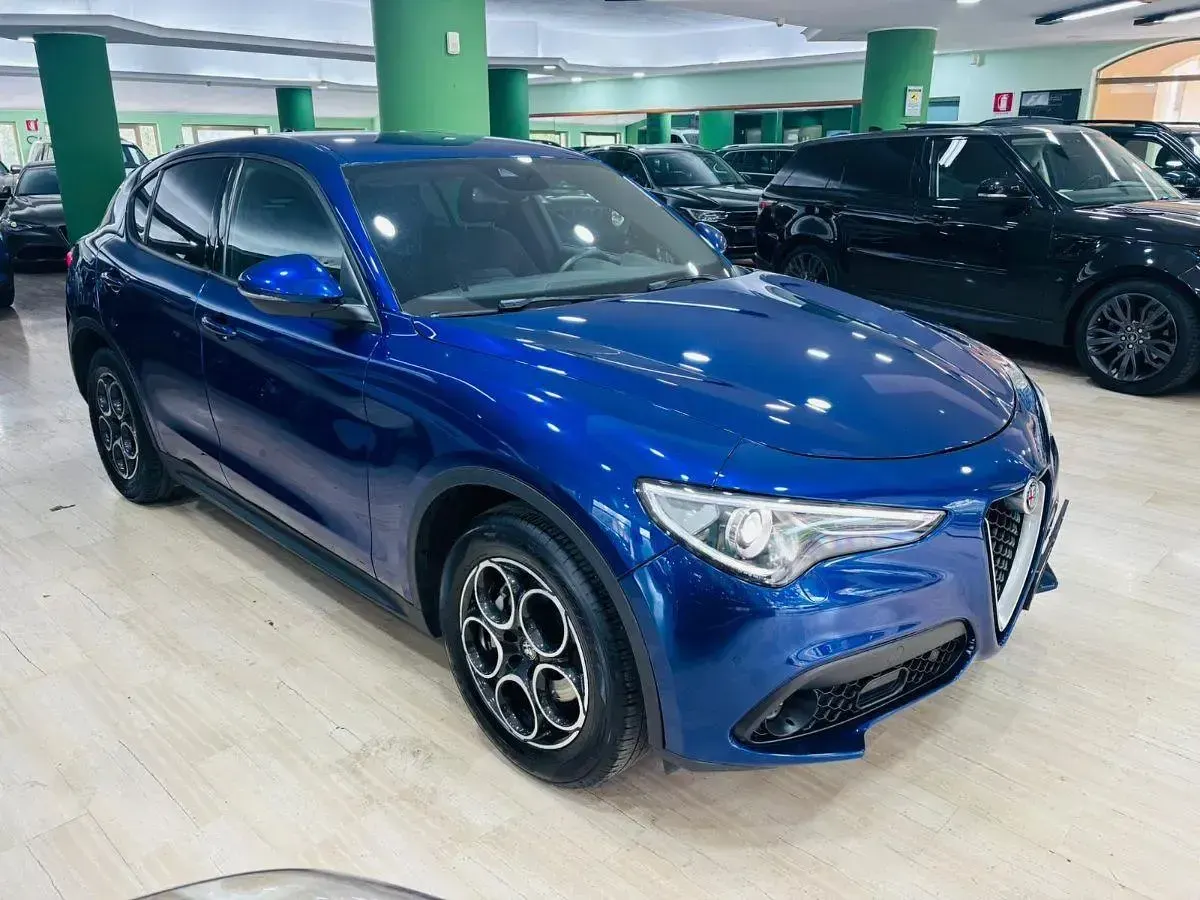 Usata Alfa Romeo Stelvio 190 CV (139 kW) 2023 Blu SUV