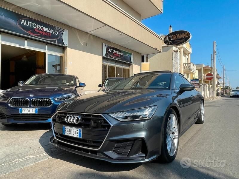 Usata Audi A7 Business Plus 286 CV (210 kW) 2019 Grigio Utilitaria
