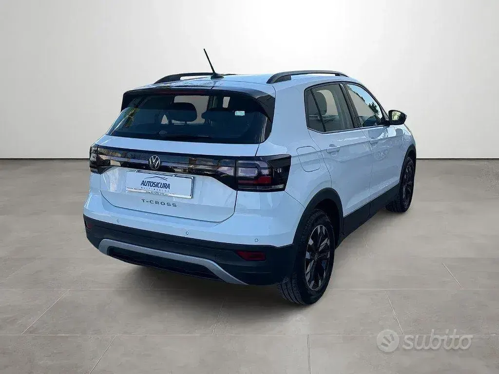 Usata VW T-Cross Style 95 CV (69 kW) 2022 Bianco SUV