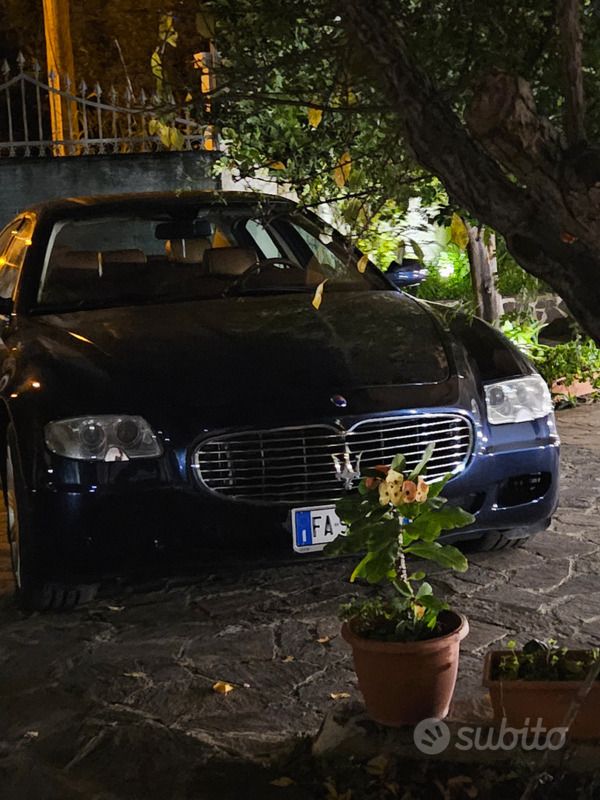 Usata Maserati Quattroporte 2005 Blu Berlina