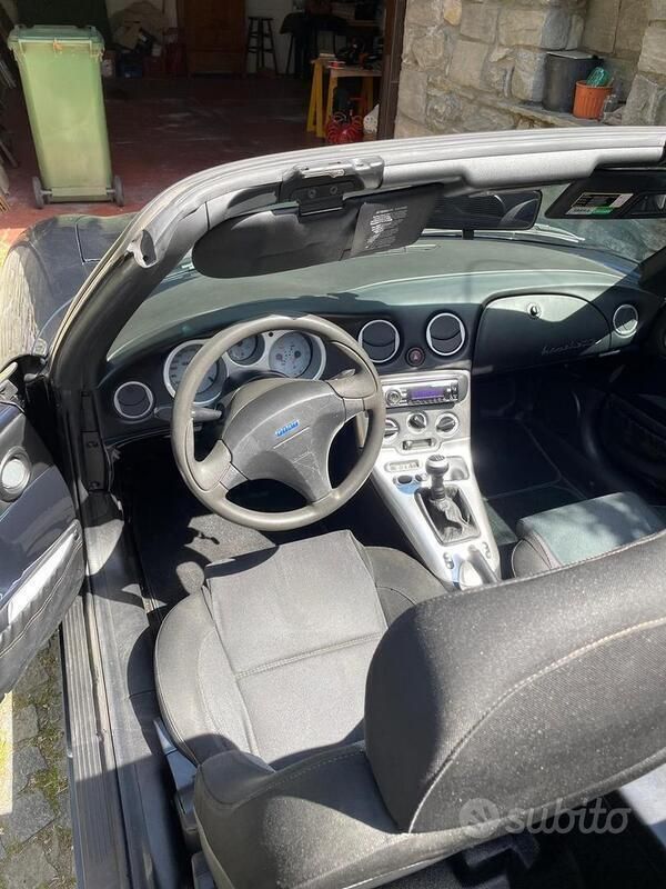 Usata Fiat Barchetta 131 CV (96 kW) 2001 Nero Cabrio