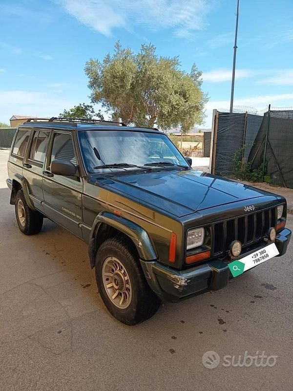 Usata Jeep Cherokee Limited 116 CV (85 kW) 1998 Verde SUV