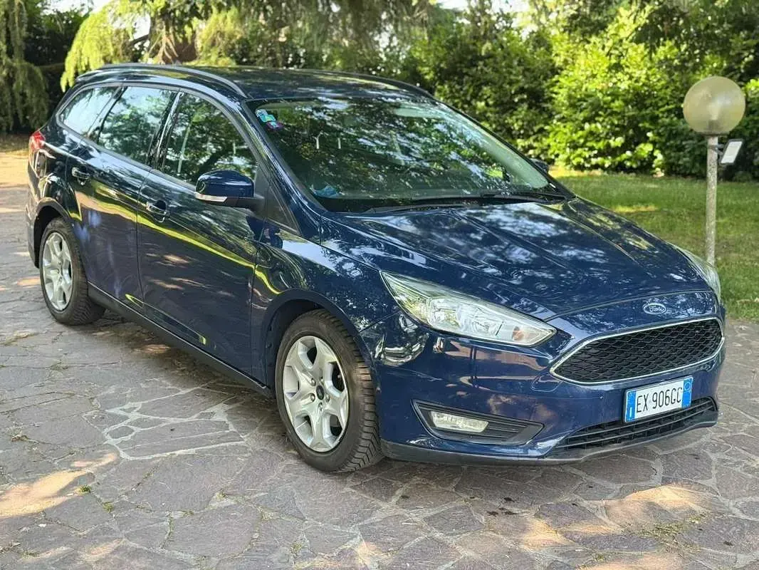 Usata Ford Focus Titanium S 95 CV (69 kW) 2015 Blu/azzurro Station wagon