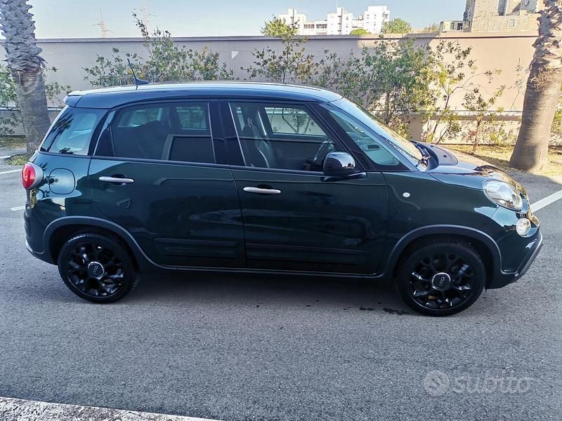 Usata Fiat 500L Cross 95 CV (69 kW) 2019 Verde Monovolume