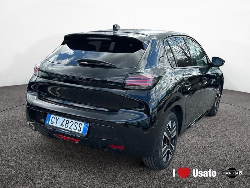 Usata Peugeot 208 Allure 101 CV (74 kW) 2025 Nero Utilitaria