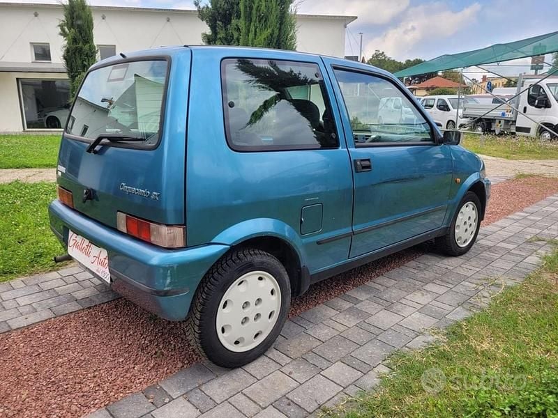 Usata Fiat Cinquecento 39 CV (28 kW) 1996 Blu/azzurro Utilitaria
