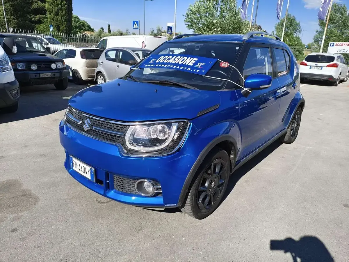 Second-hand Suzuki Ignis 90 CP (66 kW) 2018 Albastru SUV