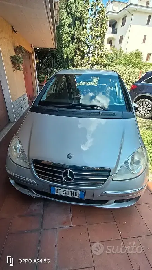 Usata Mercedes A150 Avantgarde 95 CV (69 kW) 2008 Grigio Berlina