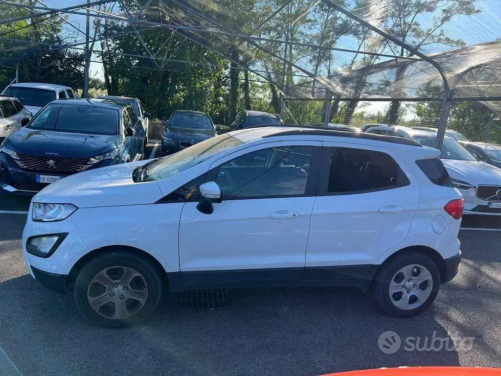 Usata Ford Ecosport 99 CV (72 kW) 2019 Bianco SUV