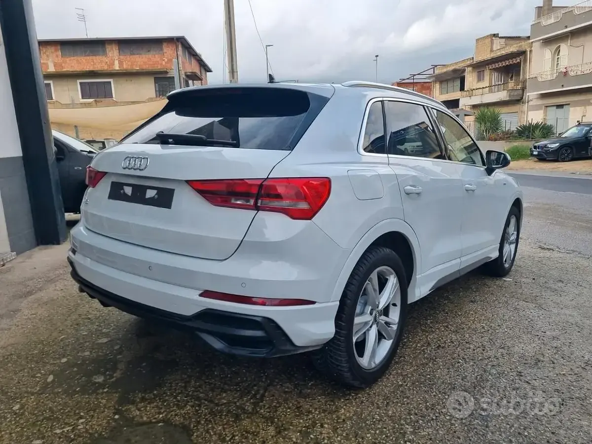 Usata Audi Q3 S-Line 150 CV (110 kW) 2020 Bianco SUV