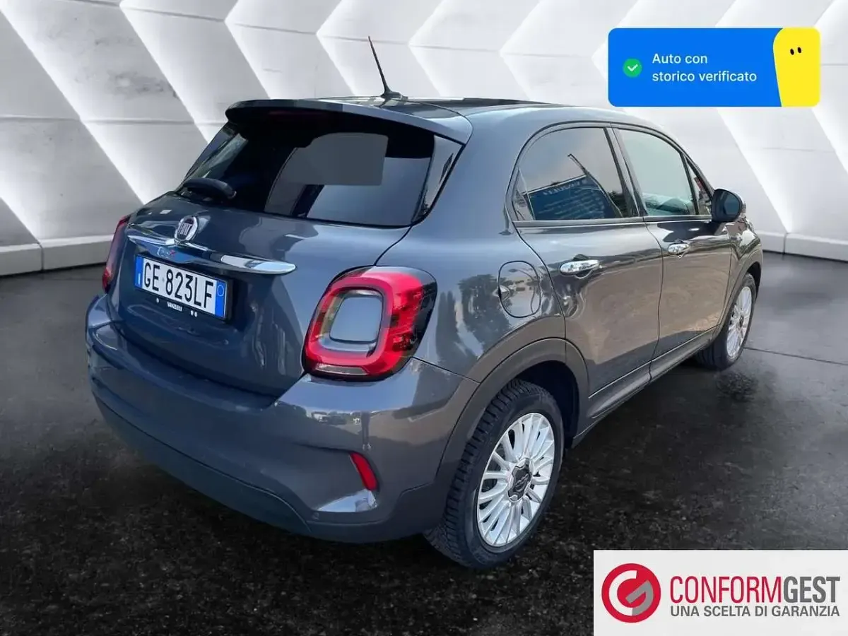 Usata Fiat 500X Connect 120 CV (88 kW) 2021 Grigio SUV