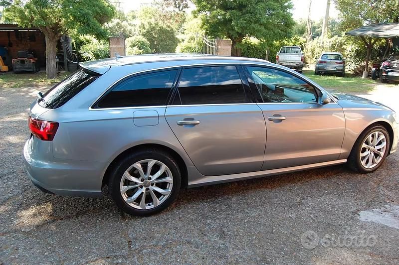 Usata Audi A6 190 CV (139 kW) 2015 Grigio Station wagon