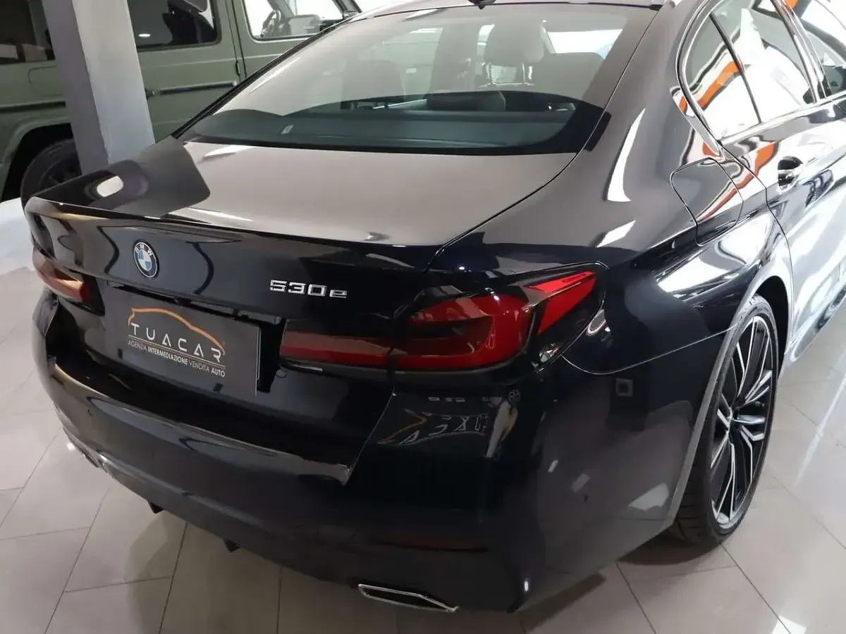 Usata BMW 530e M Sport 184 CV (135 kW) 2021 Blu Berlina