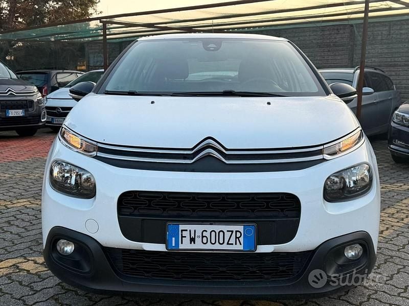 Usata Citroën C3 Feel 102 CV (75 kW) 2019 Bianco Utilitaria