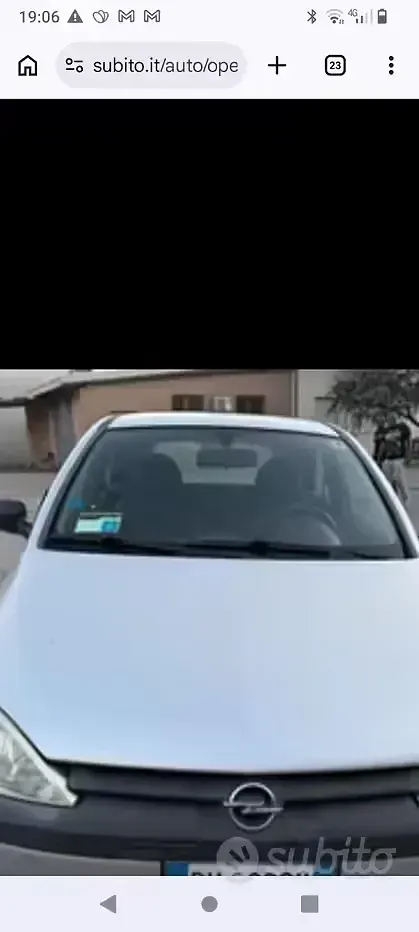 Usata Opel Corsa 75 CV (55 kW) 2001 Grigio Utilitaria