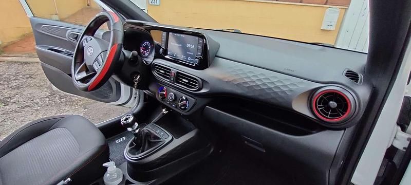 Usata Hyundai i10 N Line 101 CV (74 kW) 2020 Bianco Utilitaria