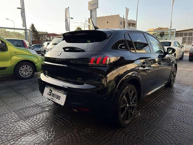 Usata Peugeot 208 GT 101 CV (74 kW) 2023 Nero Utilitaria