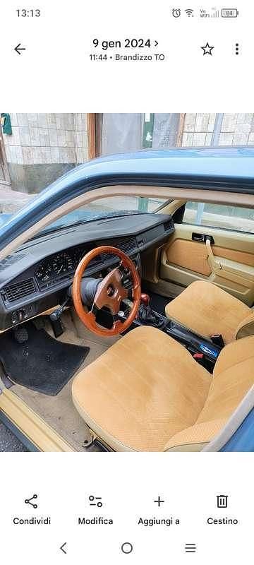 Usata Mercedes 190 90 CV (66 kW) 1984 Berlina