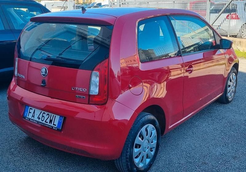 Usata Skoda Citigo G-TEC Active 67 CV (49 kW) 2015 Rosso Utilitaria