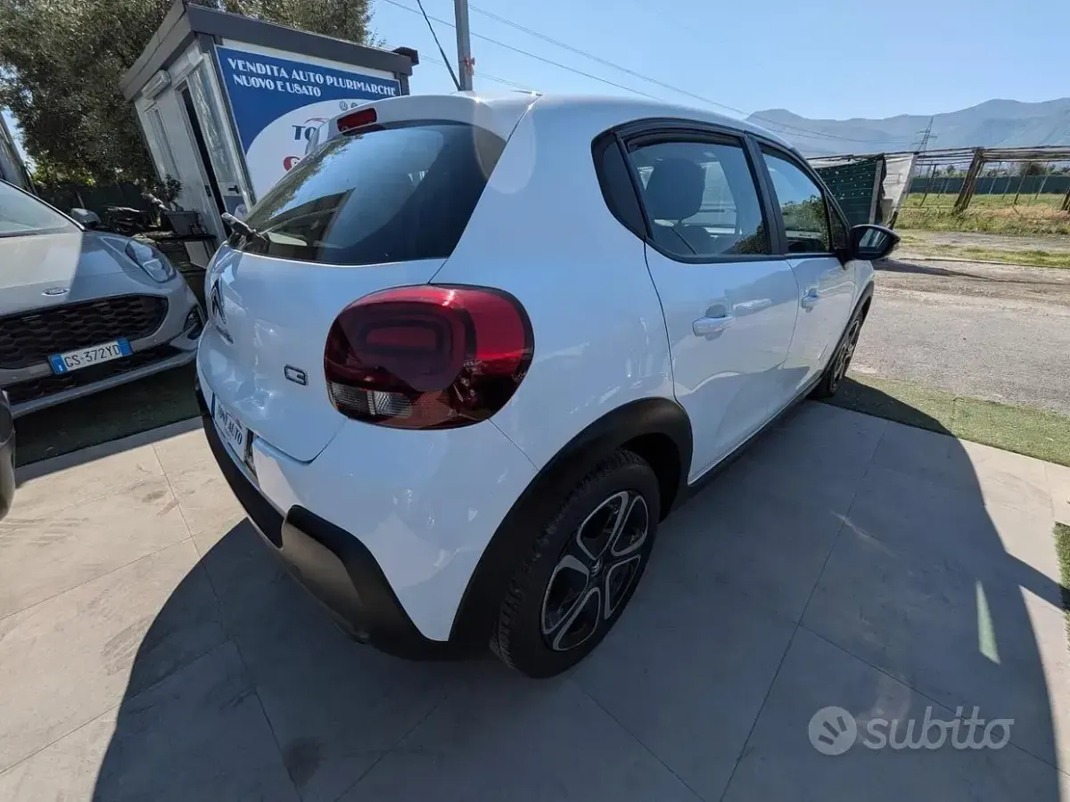 Usata Citroën C3 Shine 102 CV (75 kW) 2019 Bianco Utilitaria