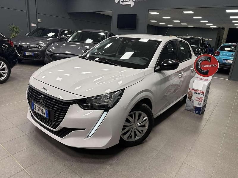 Usata Peugeot 208 Active 102 CV (75 kW) 2022 Bianco Utilitaria