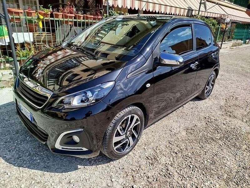 Usata Peugeot 108 Allure 72 CV (52 kW) 2020 Nero Utilitaria