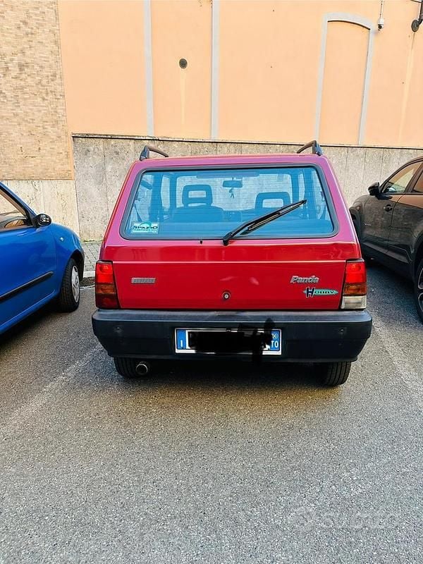 Usata Fiat Panda 39 CV (28 kW) 2000 Rosso Berlina