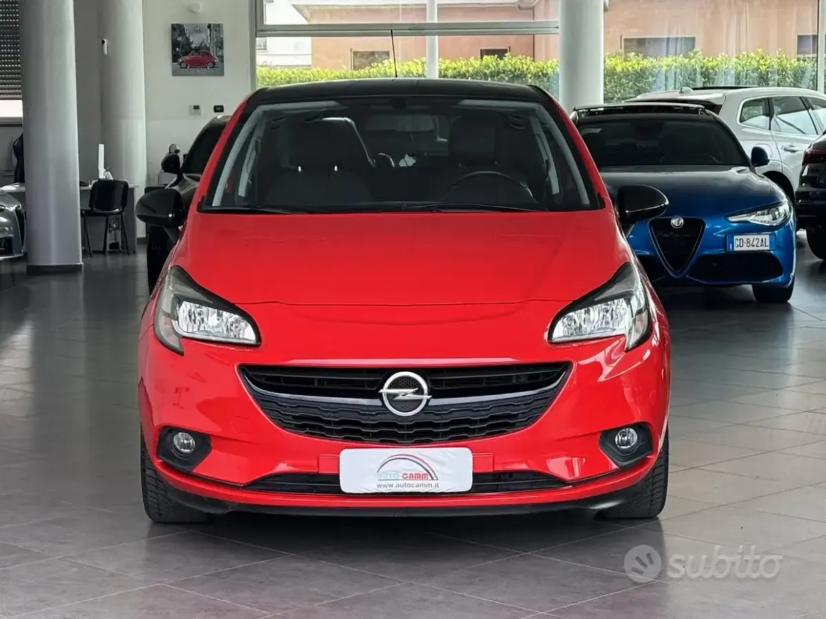 Usata Opel Corsa 70 CV (51 kW) 2016 Rosso Utilitaria