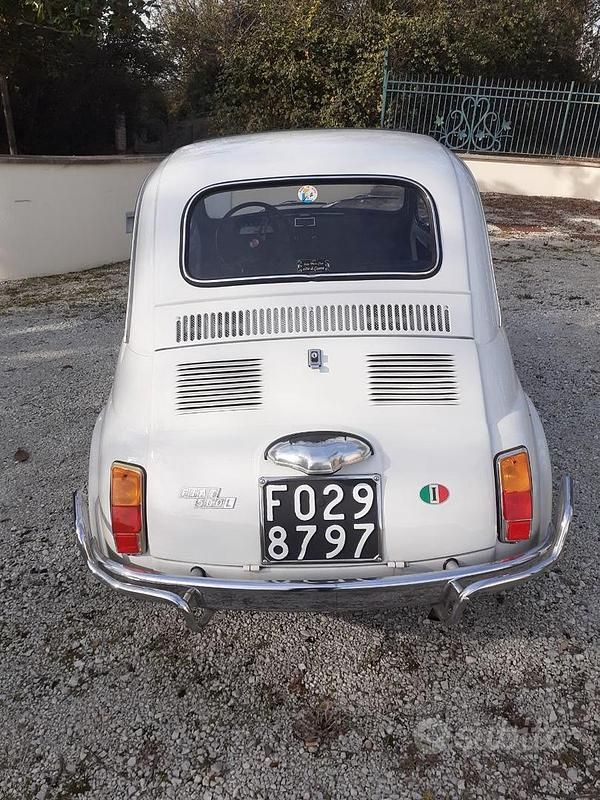 Usata Fiat 500 1970 Bianco Utilitaria