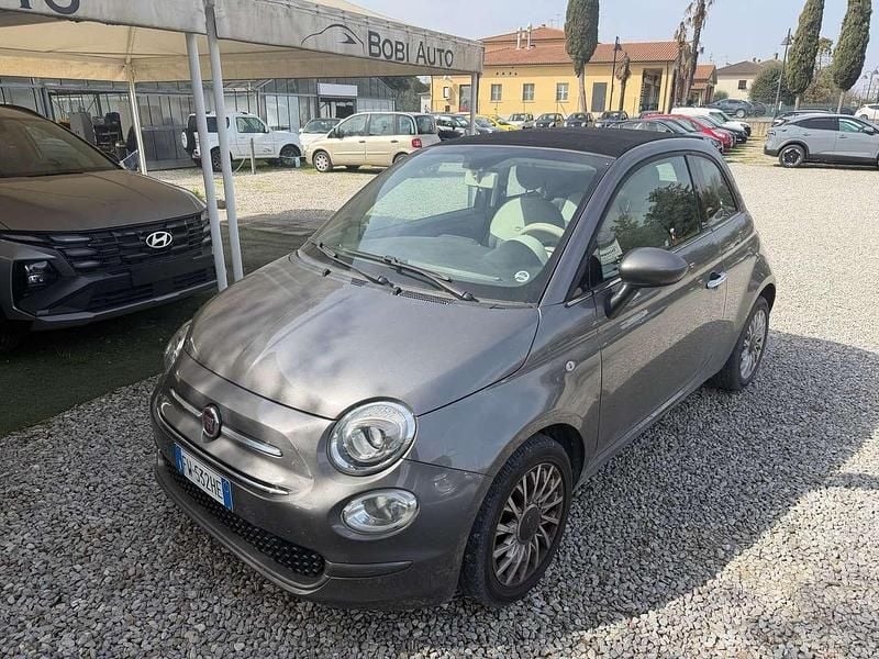 Usata Fiat 500C Lounge 69 CV (50 kW) 2019 Grigio Cabrio