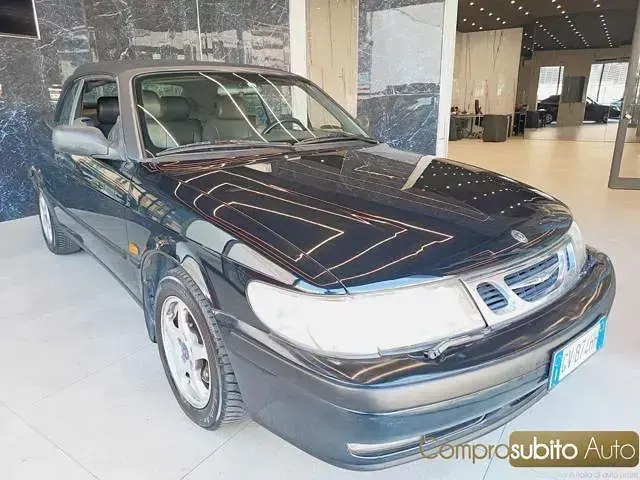 Usata Saab 9-3 Cabriolet 131 CV (96 kW) 1999 Nero Cabrio