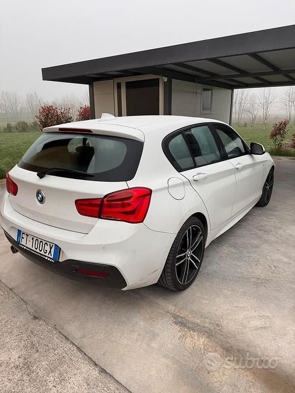 Usata BMW 116 M Sport 2018 Bianco Utilitaria
