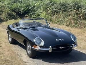 Usata Jaguar E-Type 269 CV (197 kW) 1965 Nero Cabrio