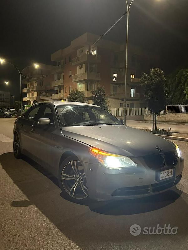 Usata BMW 525 Efficient Dynamics 177 CV (130 kW) 2005 Grigio Berlina