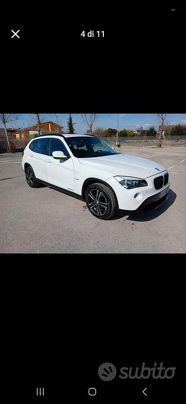 Usata BMW X1 177 CV (130 kW) 2009 Bianco SUV