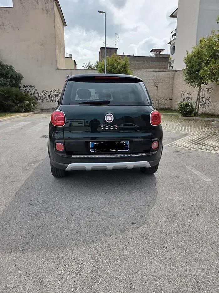 Usata Fiat 500L Trekking 95 CV (69 kW) 2016 Verde Monovolume