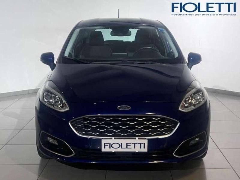 Usata Ford Fiesta Vignale 86 CV (63 kW) 2018 Blu/azzurro Utilitaria