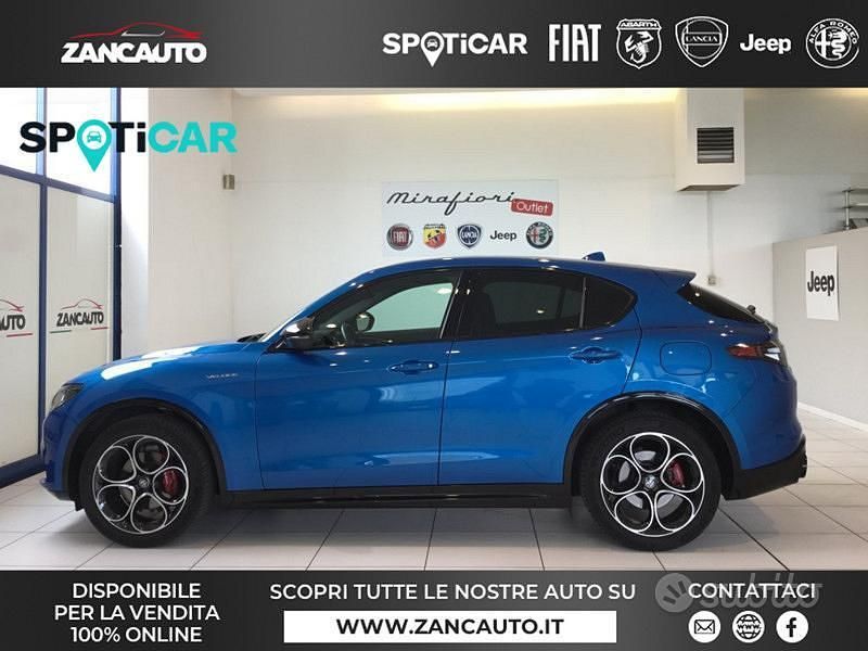 Blu misano Usata 2024 Alfa Romeo Stelvio Veloce SUV | 44.150 € (Molto cara) - Immagine 1/4