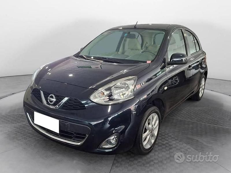 Usata Nissan Micra Acenta 80 CV (58 kW) 2016 Nero Utilitaria