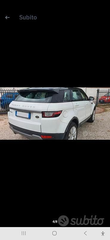 Usata Land Rover Range Rover evoque 163 CV (119 kW) 2017 Bianco SUV