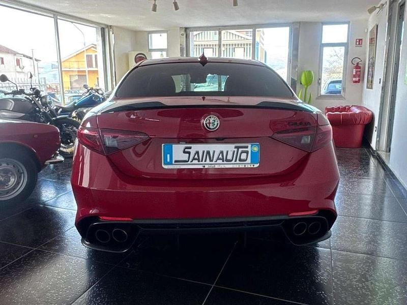 Usata Alfa Romeo Giulia Quadrifoglio 510 CV (375 kW) 2018 Rosso Berlina