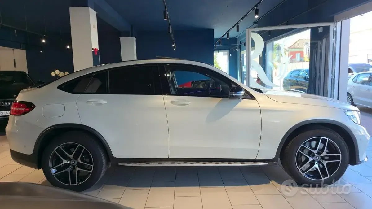 Usata Mercedes GLC220 Premium 170 CV (125 kW) 2018 Bianco SUV