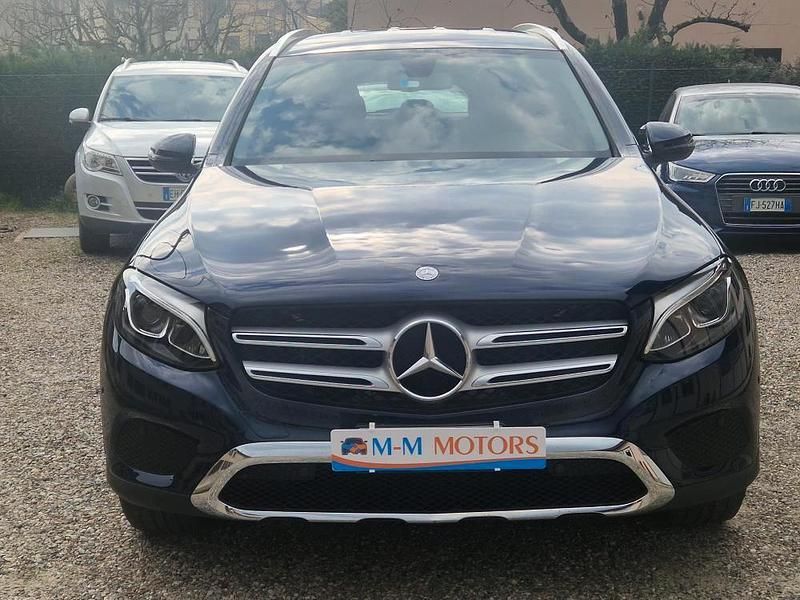 Usata Mercedes GLC220 Exclusive 170 CV (125 kW) 2016 Blu/azzurro SUV