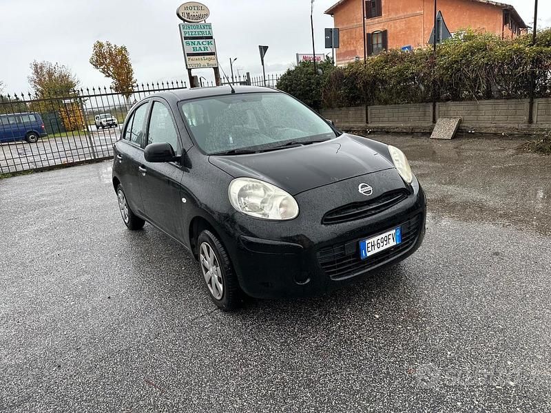 Usata Nissan Micra Visia 80 CV (58 kW) 2011 Nero Utilitaria