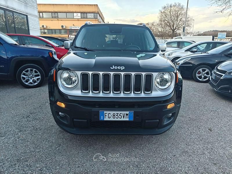 Usata Jeep Renegade Limited 140 CV (102 kW) 2016 Nero SUV